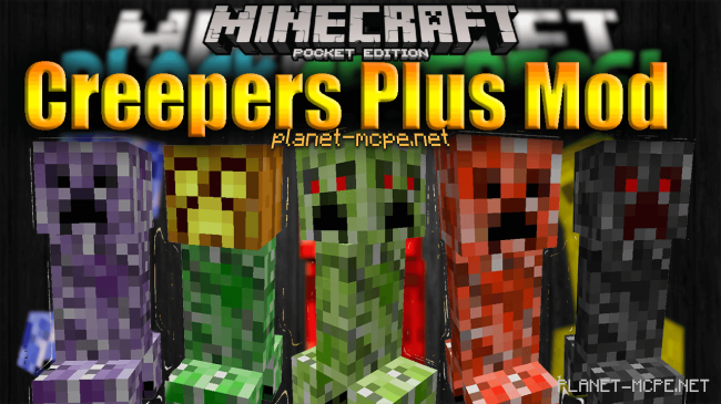 Мод Creepers+ 0.14.2/0.14.0/0.13.0