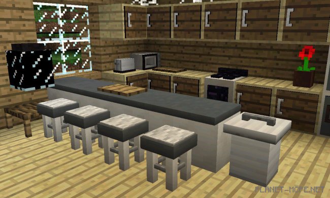 Мод MrCrayfish's Furniture 0.13.1/0.13.0 Мод MrCrayfish's Furniture 0.13.1/0.13.0