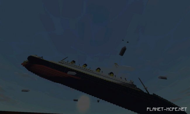 Карта RMS Titanic Sinking Карта RMS Titanic Sinking