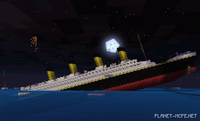 Карта RMS Titanic Sinking Карта RMS Titanic Sinking