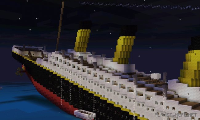 Карта RMS Titanic Sinking Карта RMS Titanic Sinking