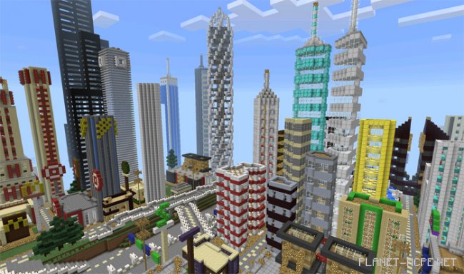 Карта Gigantic City Карта Gigantic City