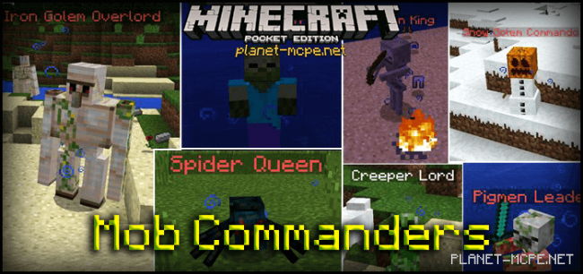 Мод Mob Commanders 0.14.2/0.14.1/0.13.1