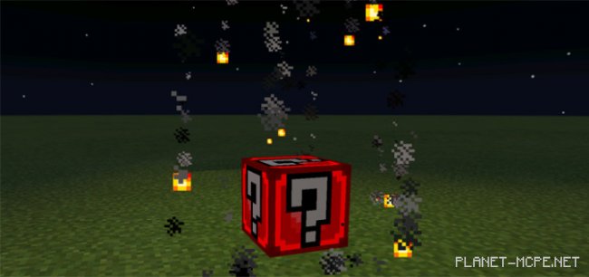 Мод Lucky Block Infernal 0.14.0/0.13.1 Мод Lucky Block Infernal 0.14.0/0.13.1