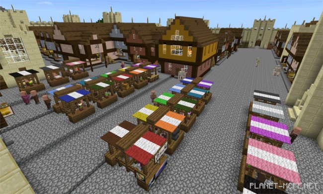 Карта Realistic Medieval Town Карта Realistic Medieval Town