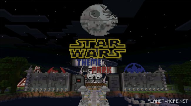 Карта Star Wars Theme Park Карта Star Wars Theme Park