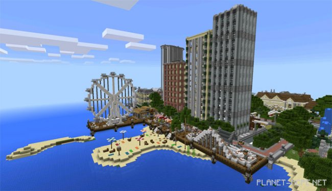 Карта Deep Ocean City Карта Deep Ocean City