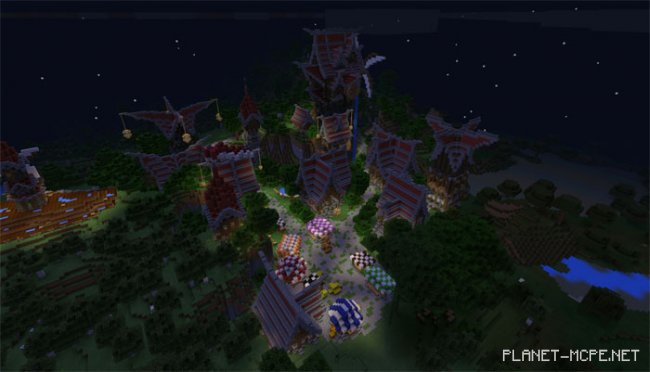 Карта Elondrian Village Карта Elondrian Village