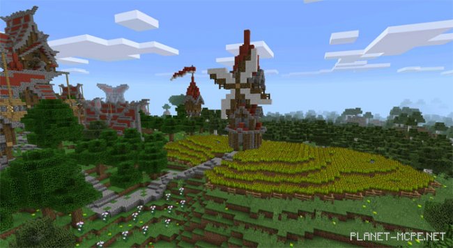 Карта Elondrian Village Карта Elondrian Village