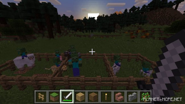 MCPE 0.14: Маленькие зомби оседлают животных и монстров!