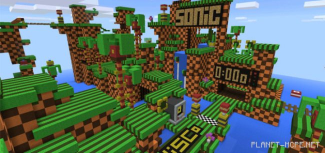 Карта Sonic the Hedgehog Карта Sonic the Hedgehog