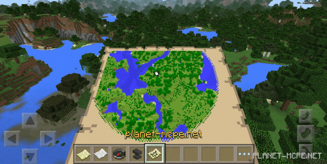 Как увеличить масштаб карты в Minecraft PE? Как увеличить масштаб карты в Minecraft PE?