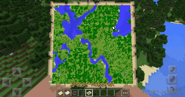 Как увеличить масштаб карты в Minecraft PE? Как увеличить масштаб карты в Minecraft PE?