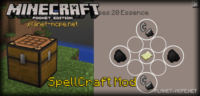 Мод SpellCraft 0.14.2/0.14.0/0.13.1
