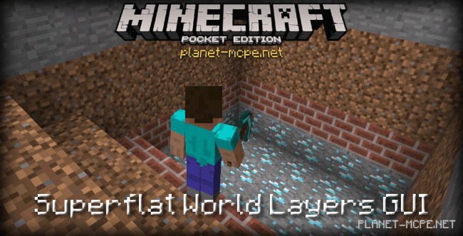 Мод Superflat World Layers GUI 0.14.1/0.14.0
