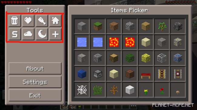 Мод Pocket Manager 0.15.2/0.14.0 Мод Pocket Manager 0.15.2/0.14.0
