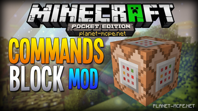 Мод Command Blocks 0.15.6/0.15.4/0.14.3