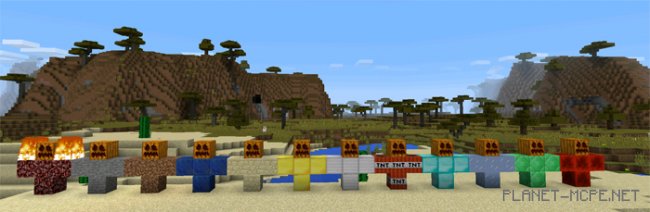 Мод Golem World PE 0.15.6/0.15.4/0.14.0 Мод Golem World PE 0.15.6/0.15.4/0.14.0