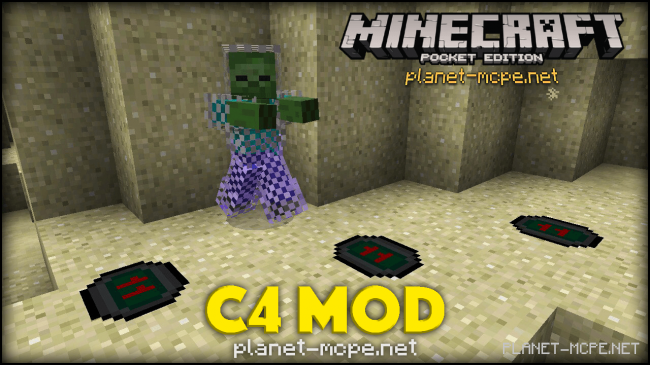 Мод C4 (Explosive) 0.14.0