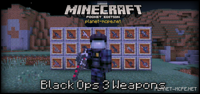 Мод Black Ops 3 Weapons (DesnoGuns Аддон) 0.15.4/0.14.3 | Моды Для.