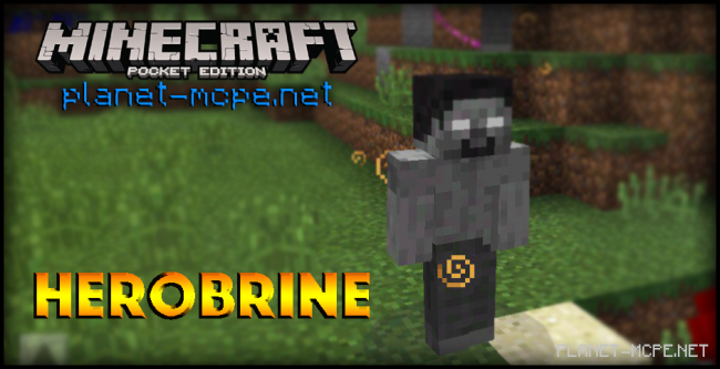 Мод Herobrine 0.15.4/0.15.3/0.14.0