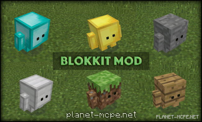 Мод Blokkit 0.14.3/0.14.2/0.14.0