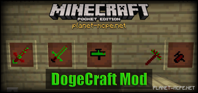 Мод DogeCraft 0.15.4/0.15.3/0.14.0
