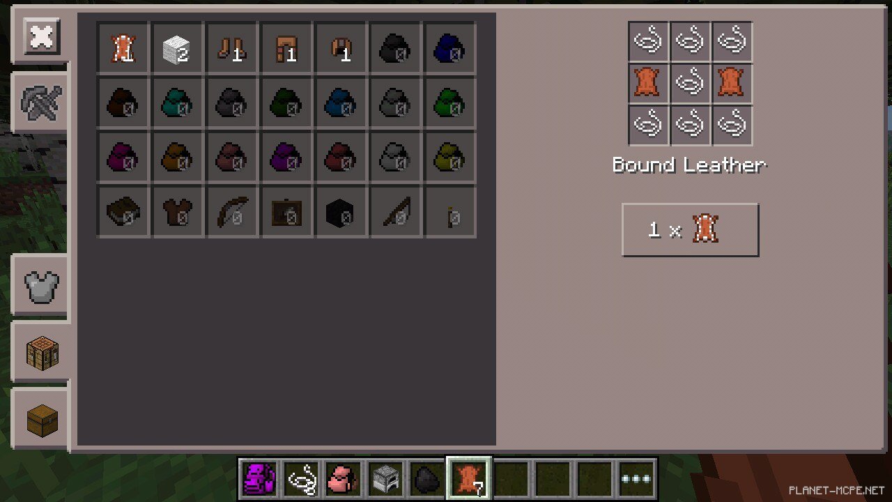 мод на майнкрафт на рюкзаки 0.14.0 #11