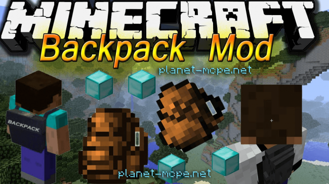 Мод Backpacks 0.15.4/0.14.3/0.14.0