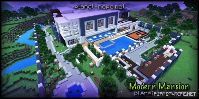 Карта Modern Mansion