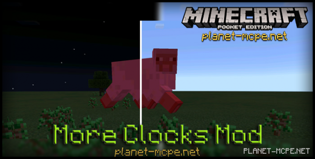 Мод More Clocks 0.14.2/0.14.1/0.14.0