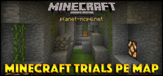 Карта Minecraft Trials PE