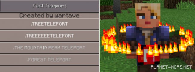 Мод Fast Teleport 0.15.3/0.14.3/0.14.1 Мод Fast Teleport 0.15.3/0.14.3/0.14.1