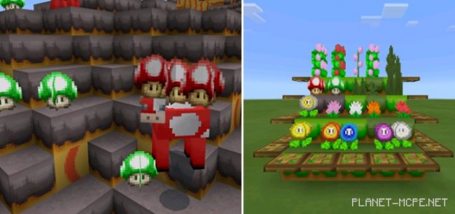 Текстур пак Super Mario 0.15.1/0.14.3/0.13.1 Текстур пак Super Mario 0.15.1/0.14.3/0.13.1