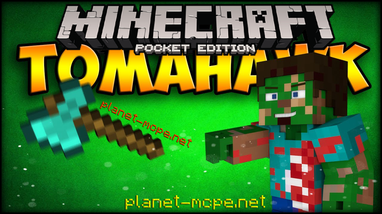 Мод Throwable Axe 0.15.3/0.14.3/0.14.2