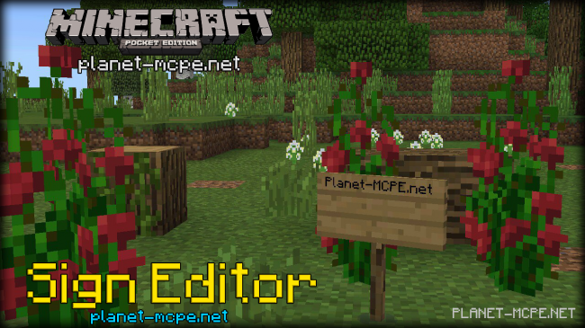 Мод Sign Editor 0.15.2