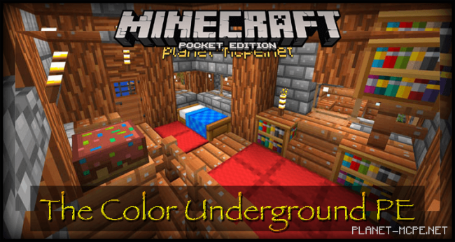 Текстур пак The Color Underground PE 0.15.4/0.15.3