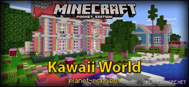 Текстур пак Kawaii World 0.15.6/0.15.4