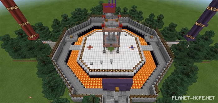 Карта Redstone PvP Карта Redstone PvP