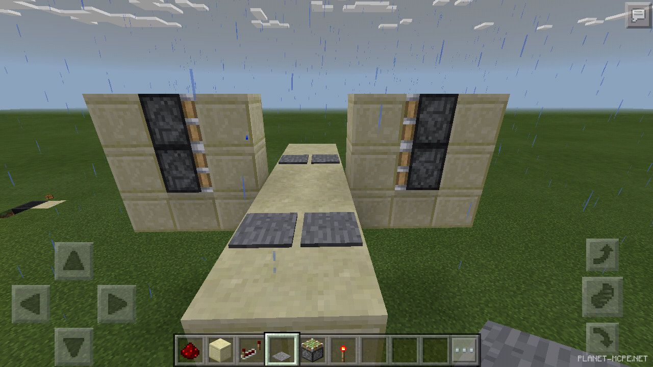 Дверь на липких поршнях Гайды Minecraft PE 