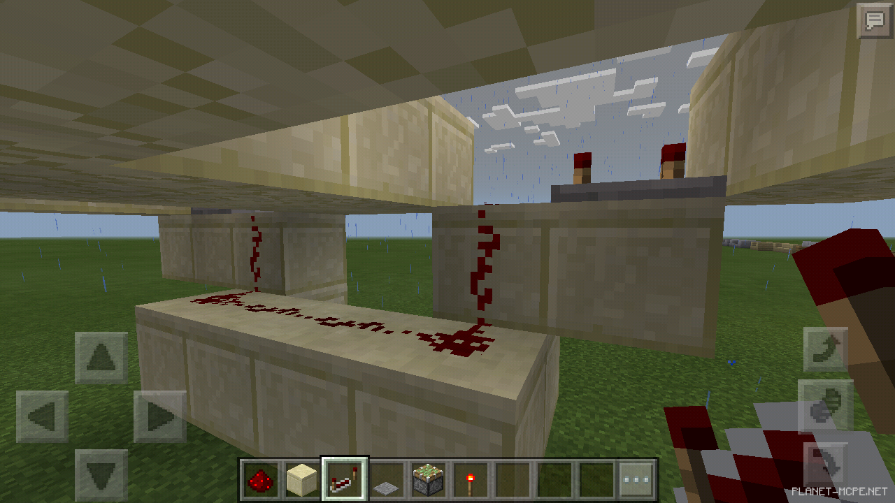 Дверь на липких поршнях Гайды Minecraft PE 