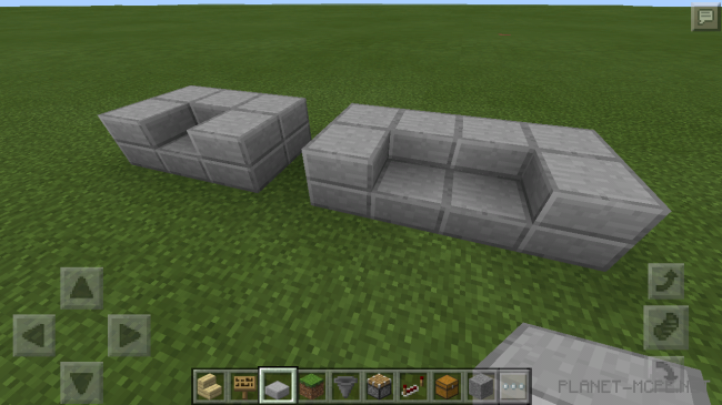 Мебель из простых блоков [Гайды Minecraft PE]