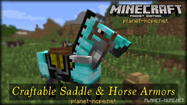 Мод Craftable Saddle & Horse Armors 0.15.6