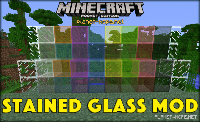 Мод Stained Glass 0.15.9/0.15.6