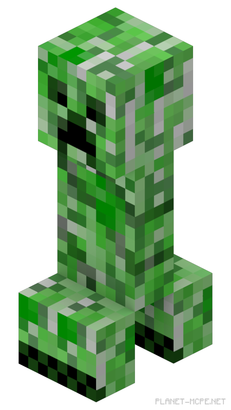 Крипер (Мобы) — Гайды по Minecraft PE