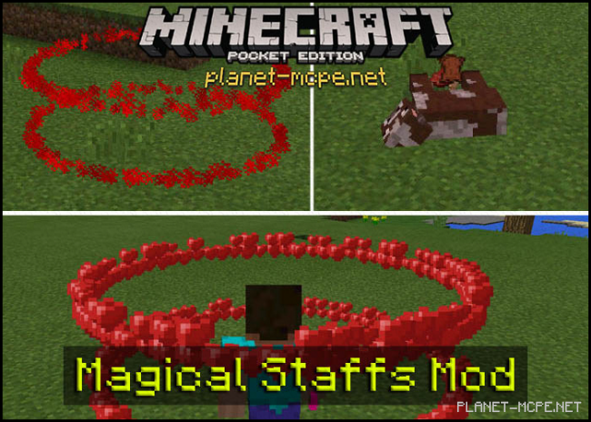 Мод Magical Staffs 0.15.6