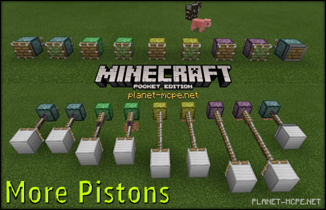 Мод More Pistons 0.15.6