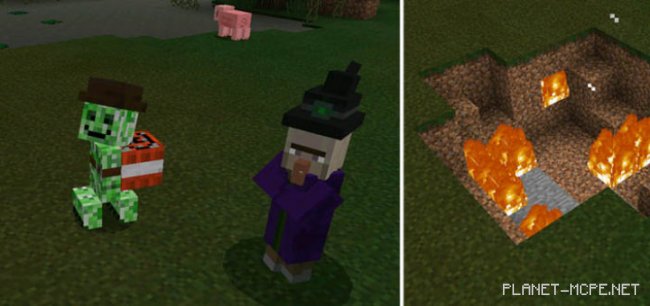 Мод Friendly Creeper 0.16.0 Мод Friendly Creeper 0.16.0