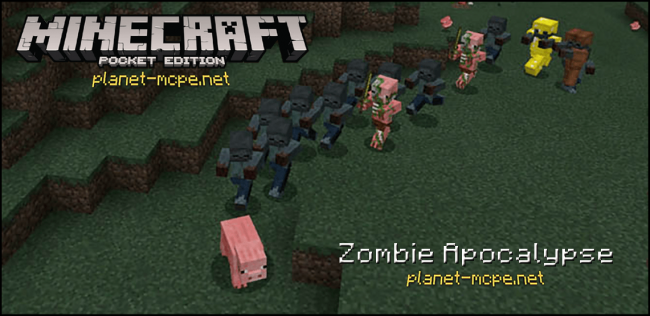 Мод Zombie Apocalypse Add-on 0.16.0