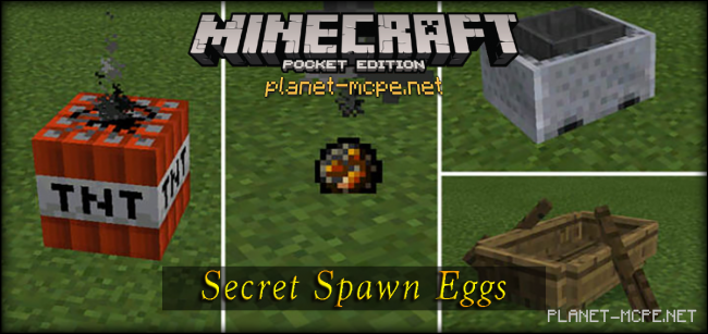 Мод Secret Spawn Eggs 0.16.0